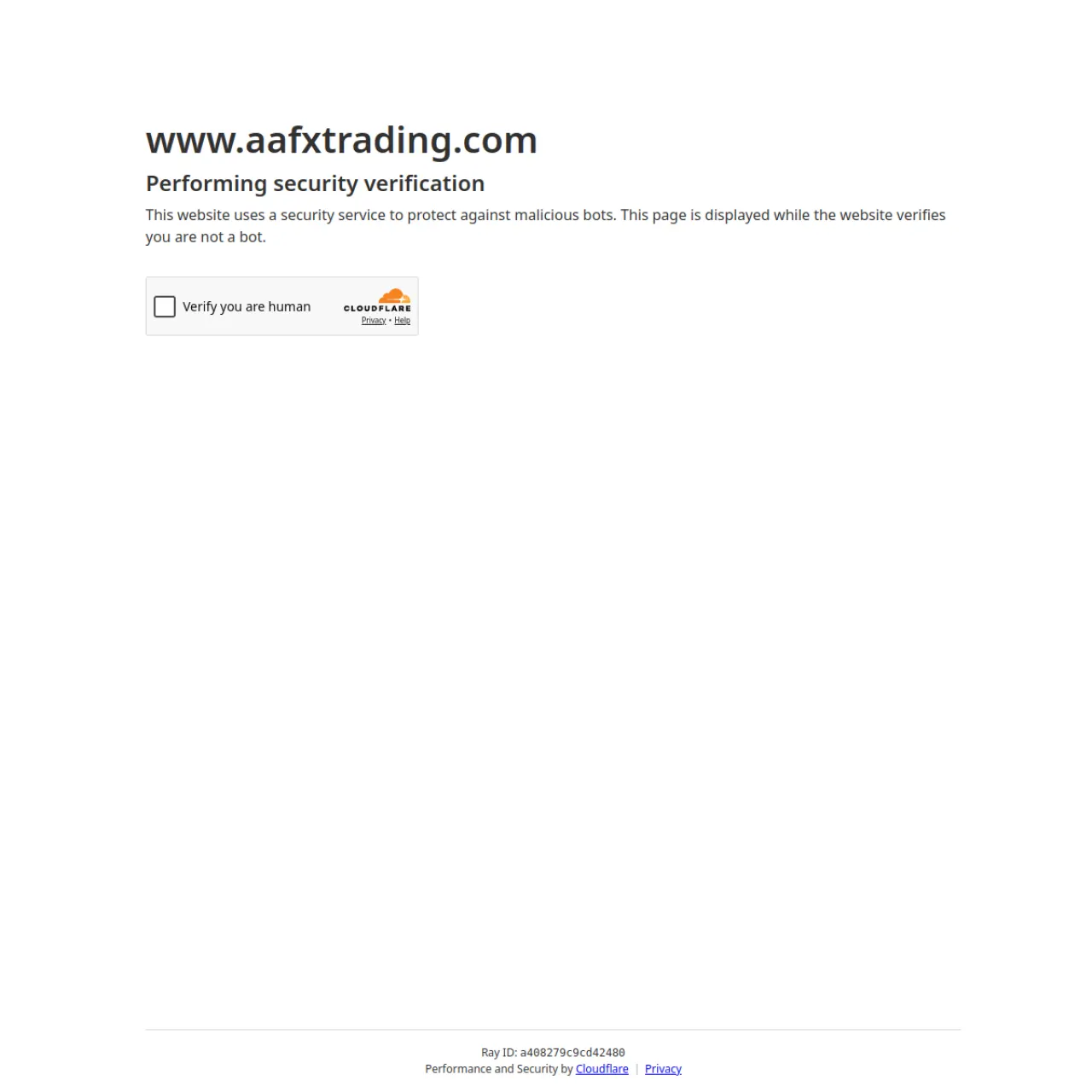 AAFX Trading website screenshot
