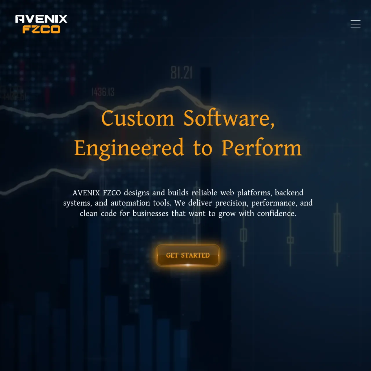 Avenix Fzco website screenshot
