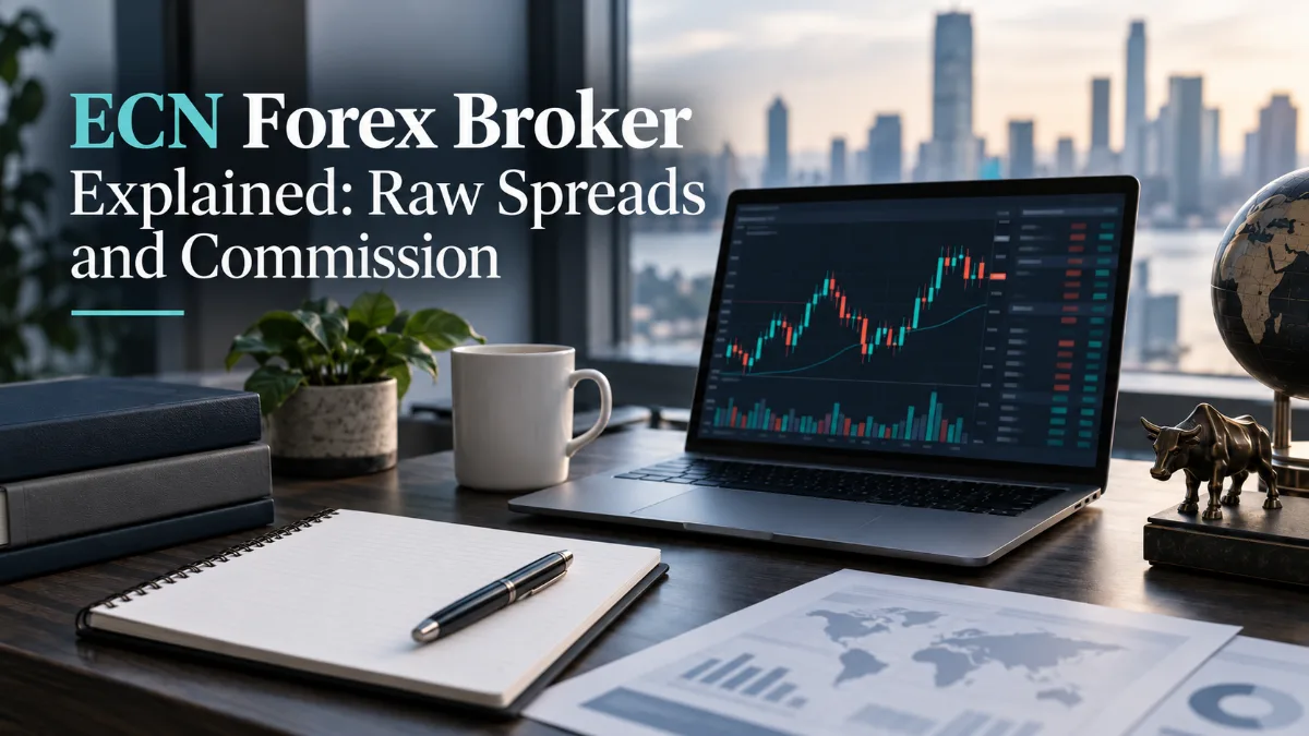 ECN Forex Broker Explained: Raw Spreads and Commission