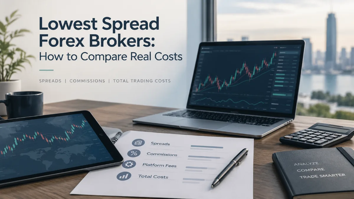 Lowest Spread Forex Brokers: How to Compare Real Costs