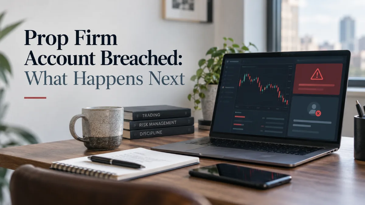 Prop Firm Account Breached: What Happens Next