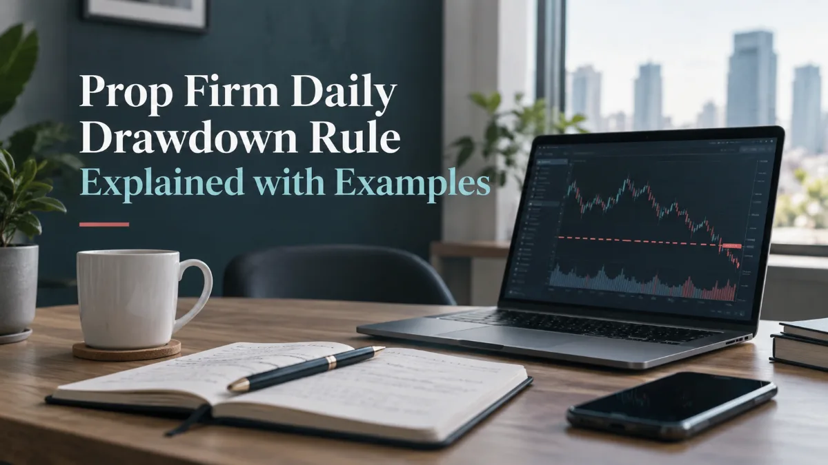 Prop Firm Daily Drawdown Rule Explained with Examples