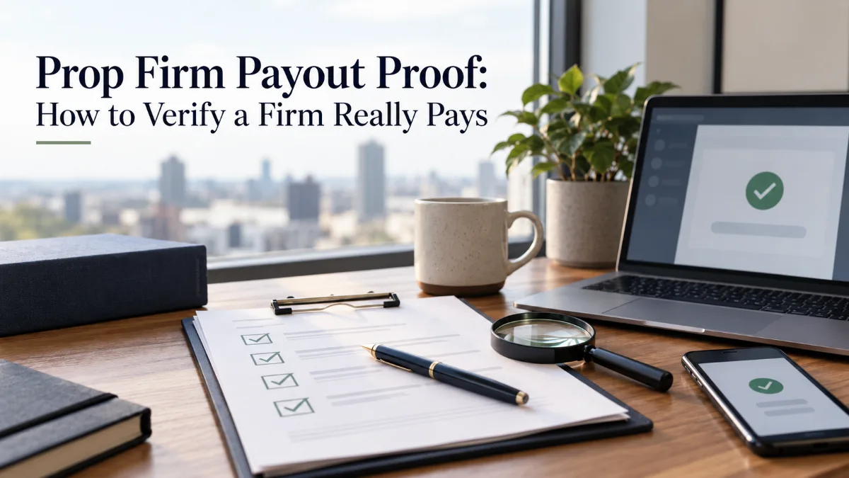 Prop Firm Payout Proof: How to Verify a Firm Really Pays