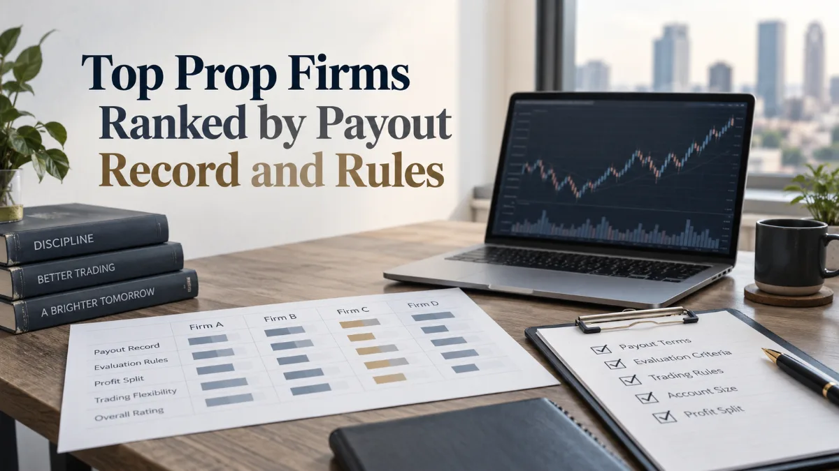 Top Prop Firms Ranked by Payout Record and Rules