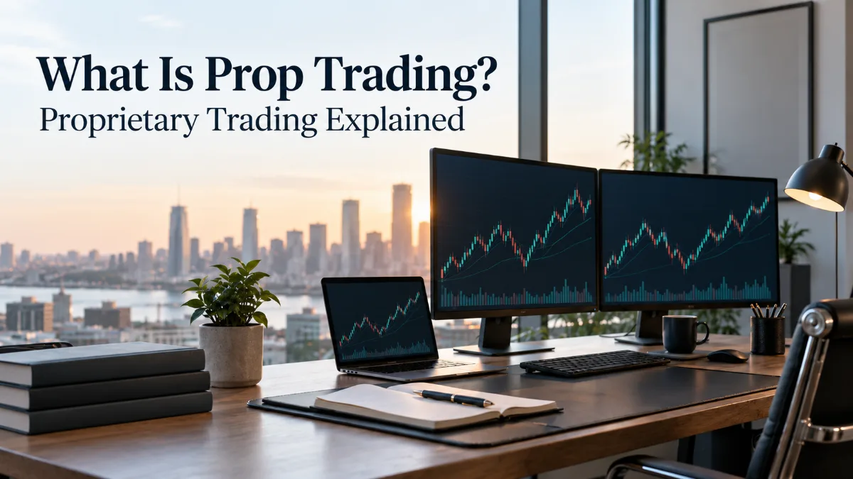 What Is Prop Trading? Proprietary Trading Explained